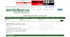 Desktop Screenshot of jobsinthevalley.com